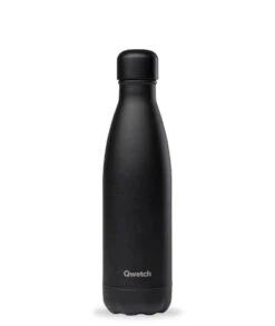 Bouteille Isotherme - 500ml - All Black - Qwetch