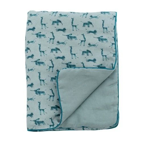 Edredon Couverture Bleu Sous Mon Baobab Moulin Roty 3 Edredon Couverture Bleu Sous Mon Baobab Moulin Roty