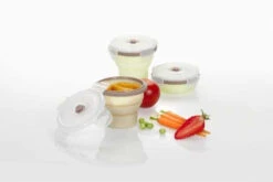 Lot De 3 Pots De Conservation En Silicone - Babymoov -BéBé Maison Magasin 07c28ed9b917a8b371cb425ff02b