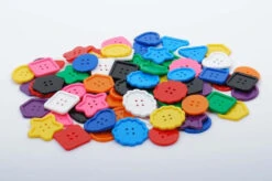 Large Boutons 90 Pièces Tickit