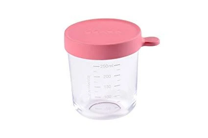 Pot En Verre 250 Ml Rose Foncé Beaba 3 Pot En Verre 250 Ml Rose Foncé Beaba