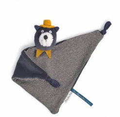 Doudou Chat Gris Alphonse - Les Moustaches - Moulin Roty