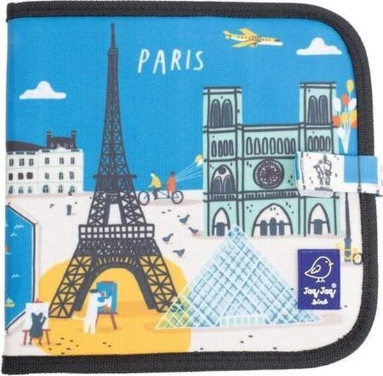 Paris - Carnet De Dessins Pour Craies - Chalk A Doodle Book - Jaq Jaq Bird 5 Paris - Carnet De Dessins Pour Craies - Chalk A Doodle Book - Jaq Jaq Bird - Image 3