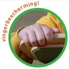 WeRock Board Planche D'équilibre En Bois Avec Rebord Feutre Okotex Orange 5 WeRock Board Planche D'équilibre En Bois Avec Rebord Feutre Okotex Orange - Image 3