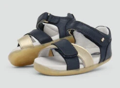 Bobux - Step Up - Sail Navy Misty Gold