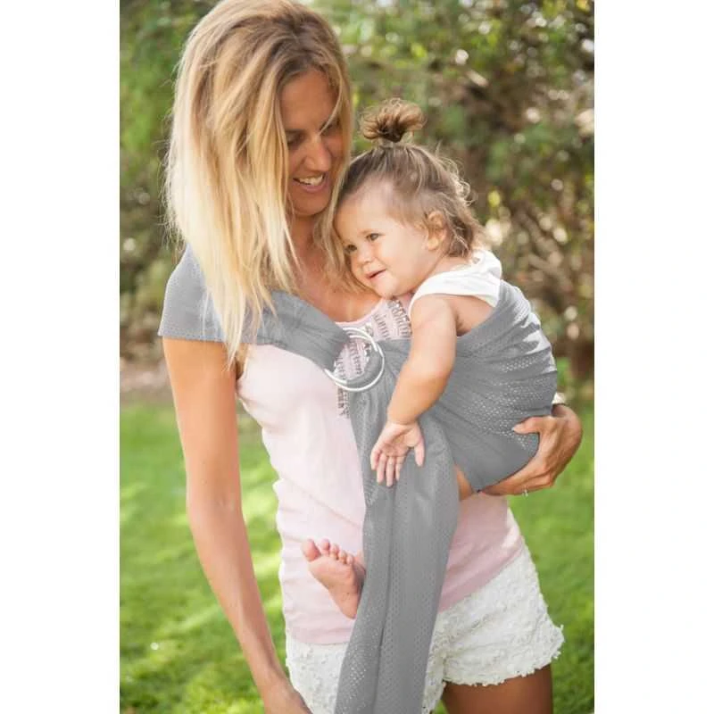 Porte-bébé Sling - SUKKIRI - GRIS 3 Porte-bébé Sling - SUKKIRI - GRIS