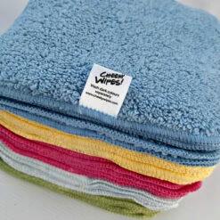 Lot De 25 Lingettes Lavables - Coton Rainbow - Zéro Twist - Cheeky Wipes