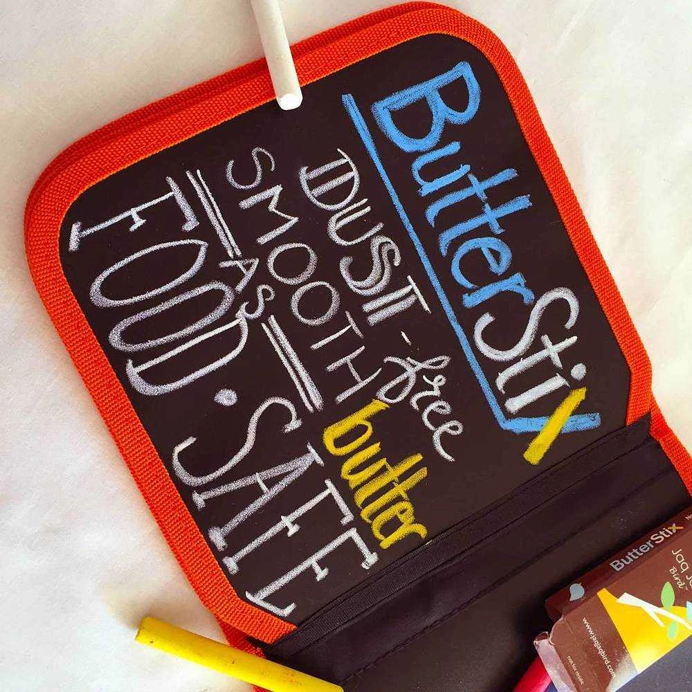 Boîte De 12 Craies Colorées Zéro Poussière + Porte-craie - Jaq Jaq Bird 4 Boîte De 12 Craies Colorées Zéro Poussière + Porte-craie - Jaq Jaq Bird - Image 2