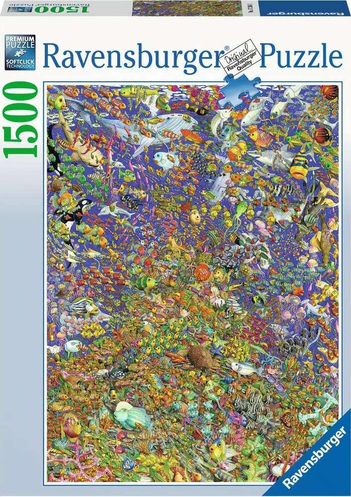 Puzzle 1500 Pièces Shoal Ravensburger 3 Puzzle 1500 Pièces Shoal Ravensburger