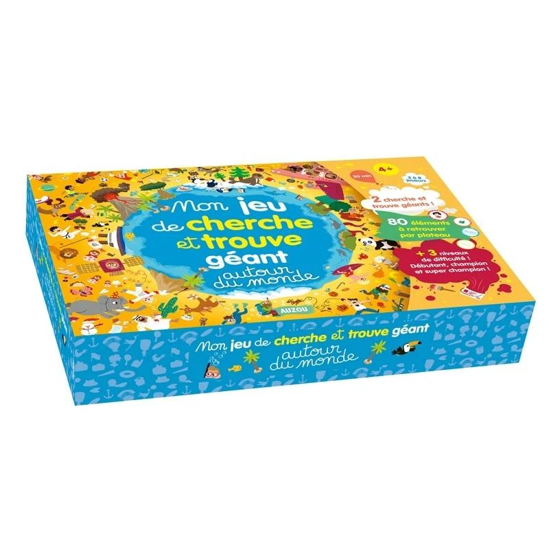 Mon Jeu De Cherche Et Trouve Géant Autour Du Monde Auzou 3 Mon Jeu De Cherche Et Trouve Géant Autour Du Monde Auzou