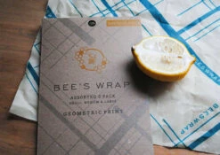 3 Emballages Zéro Déchet - S-M-L Geo - Bee's Wrap -BéBé Maison Magasin 4992a639176e985829b4b1e4dc45