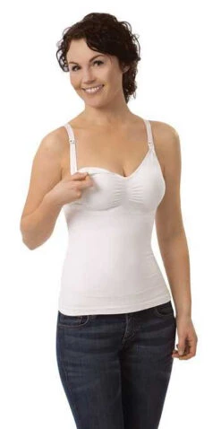 Top D'allaitement BLANC - Carriwell