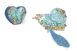 Puzzle Paon 40 Pièces Scratch