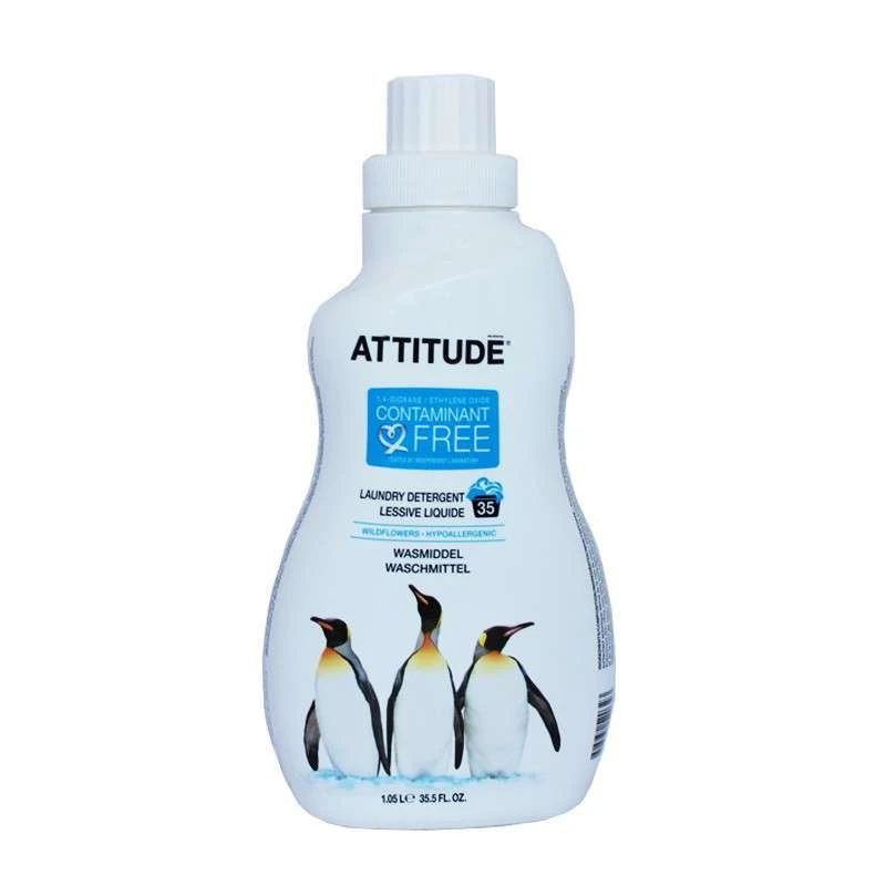 Lessive Liquide Ecologique Wildflowers - Attitude 3 Lessive Liquide Ecologique Wildflowers - Attitude