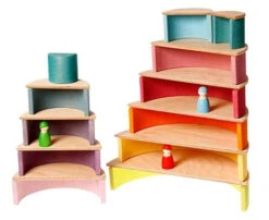 Arc-en-ciel Maxi Naturel - Grimm's -BéBé Maison Magasin 6098db898eee9580e83610b455f2