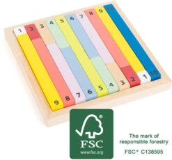 Bâtons De Calcul - Réglette Cuisenaire - Pastel - Small Foot