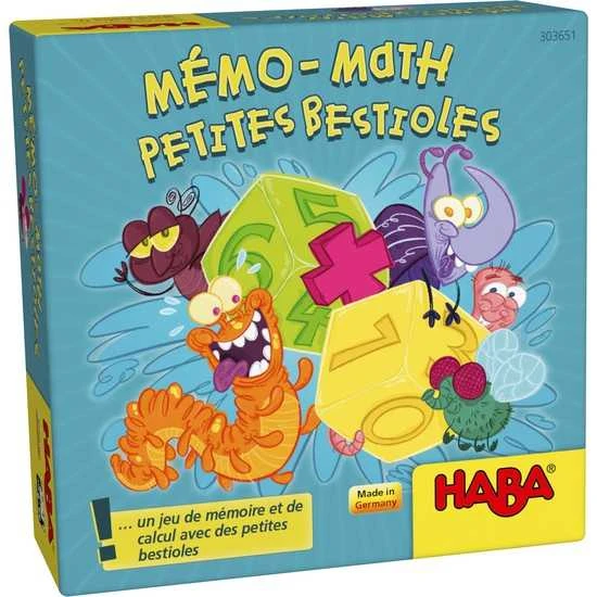 Memo-Math Petites Bestioles - Haba 3 Memo-Math Petites Bestioles - Haba