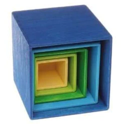 Cube Empilable Coloré En Bois - Grimm's -BéBé Maison Magasin 67d79bd873aa9f5a8da0f9a6d664