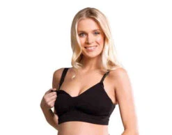 Soutien-gorge D’allaitement à Armatures Gel GelWire™ Sans Coutures - Noir - Carriwell -BéBé Maison Magasin 69d3ec46ae1f33391819ed448685
