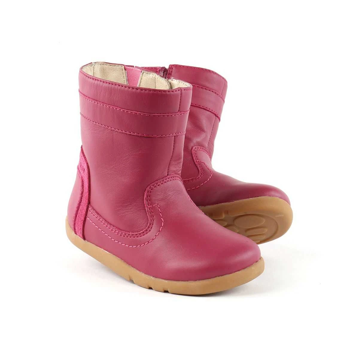 Chaussures Bobux I-Walk - Thunder Boot Rose 3 Chaussures Bobux I-Walk - Thunder Boot Rose