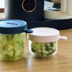 Pot En Verre 250 Ml Dark Blue Beaba -BéBé Maison Magasin 6e54d35bbc50f2c0aea723586b73