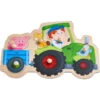 Puzzle Jolie Balade En Tracteur Haba