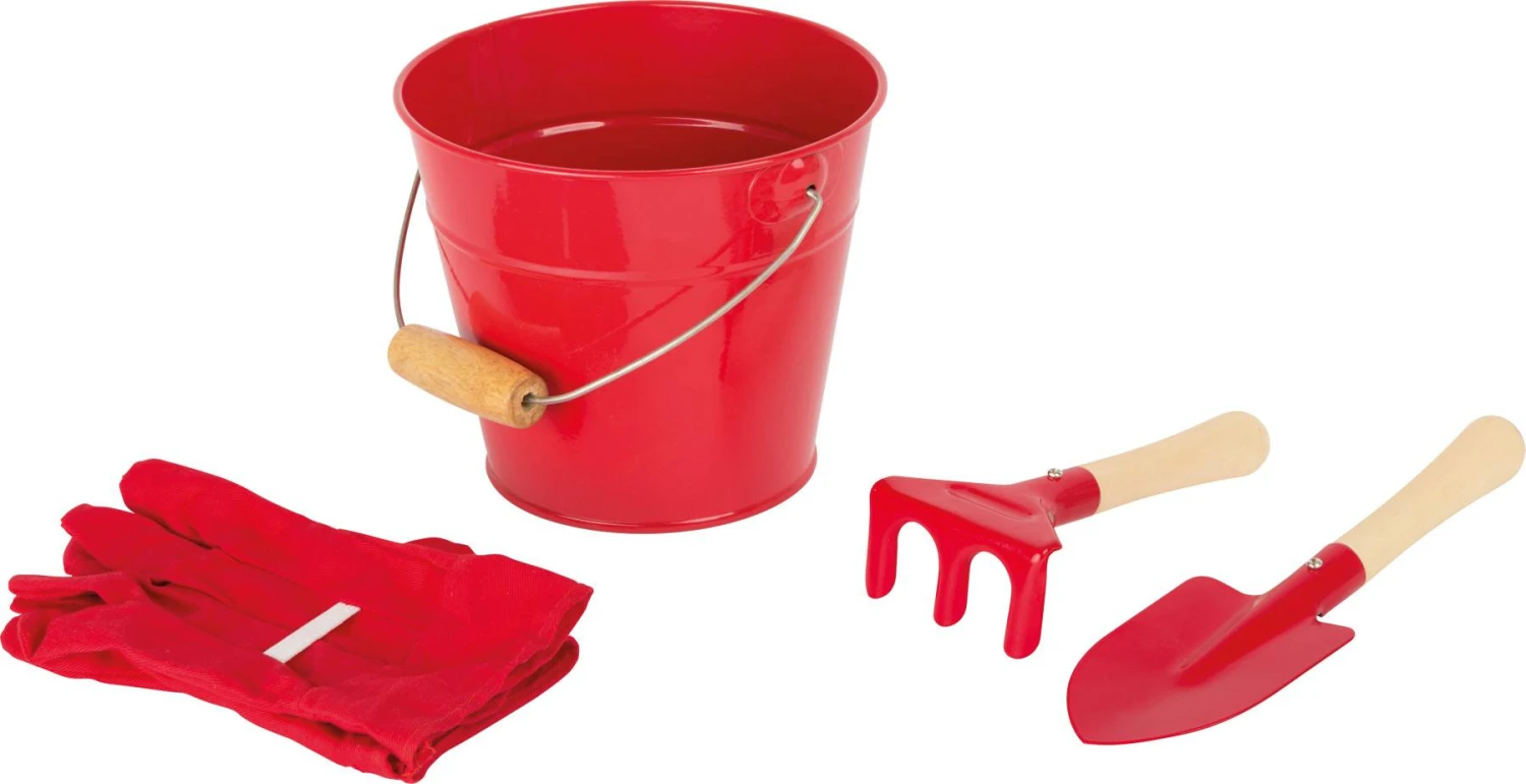 Outils De Jardinage Et Seau - Small Foot 3 Outils De Jardinage Et Seau - Small Foot