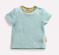 T-shirt Bleu Chiné Taka - Il était Une Fois - Moulin Roty