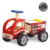 Porteur Camion Pompier En Bois WonderWorld -BéBé Maison Magasin 8555f297657f461c9e62a64879b6
