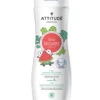 Shampoing Et Gel Nettoyant 2 En 1 Coco Et Melon D'eau Attitude -BéBé Maison Magasin 96685aba94119306b868879fdfb9
