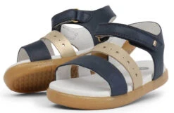 Chaussures Bobux - I-Walk - Trinity Navy Misty Gold -BéBé Maison Magasin 9d675a996025325166c0b2cbdaa5