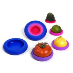Couvercles En Silicone Réutilisables - Bright Berry - Food Huggers -BéBé Maison Magasin 9ea012c50b4917c33b0fbdb16798