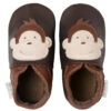 Chaussons En Cuir Souple Singe Chocolat Bobux -BéBé Maison Magasin a334c494ea5d6d3df24be519185d