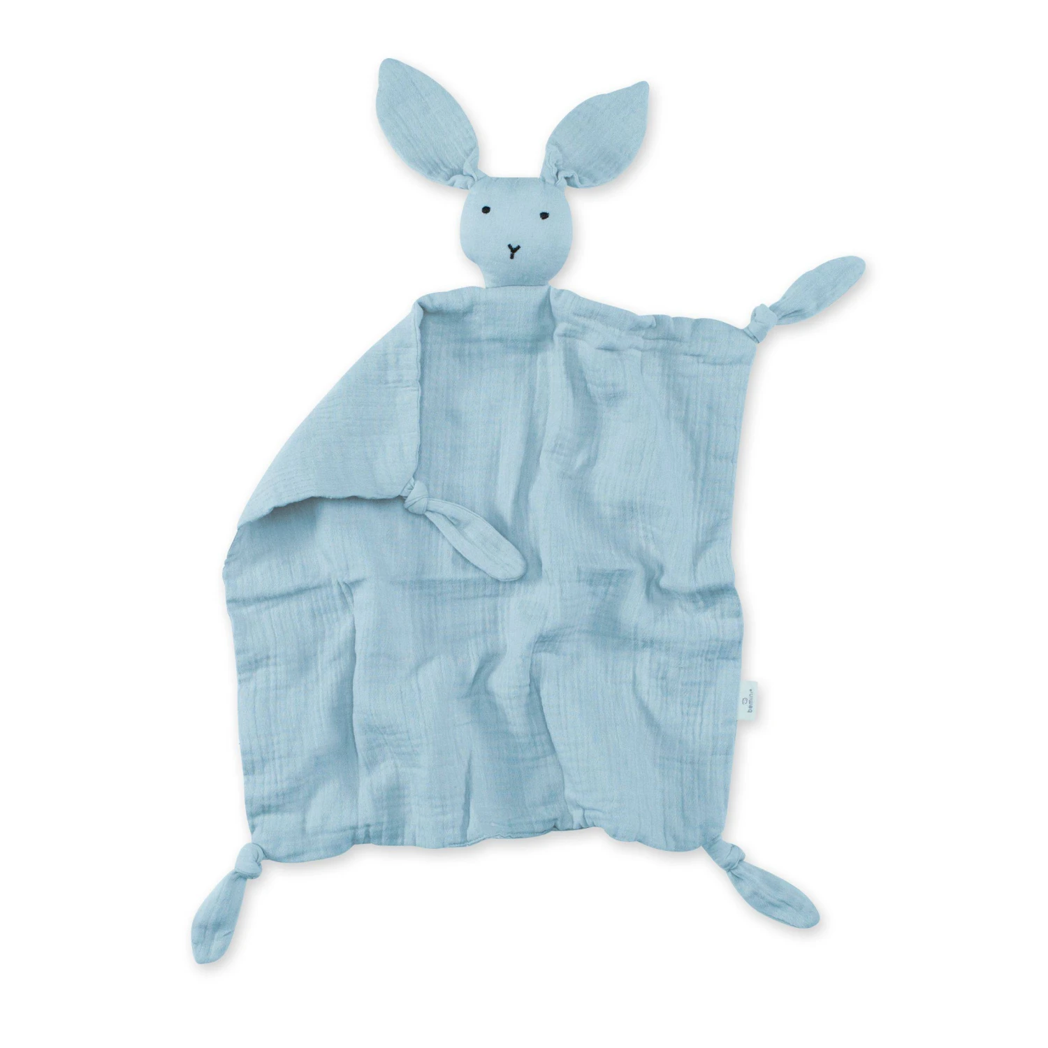 Doudou Plat Bunny Bleu Ciel Bemini 5 Doudou Plat Bunny Bleu Ciel Bemini - Image 3