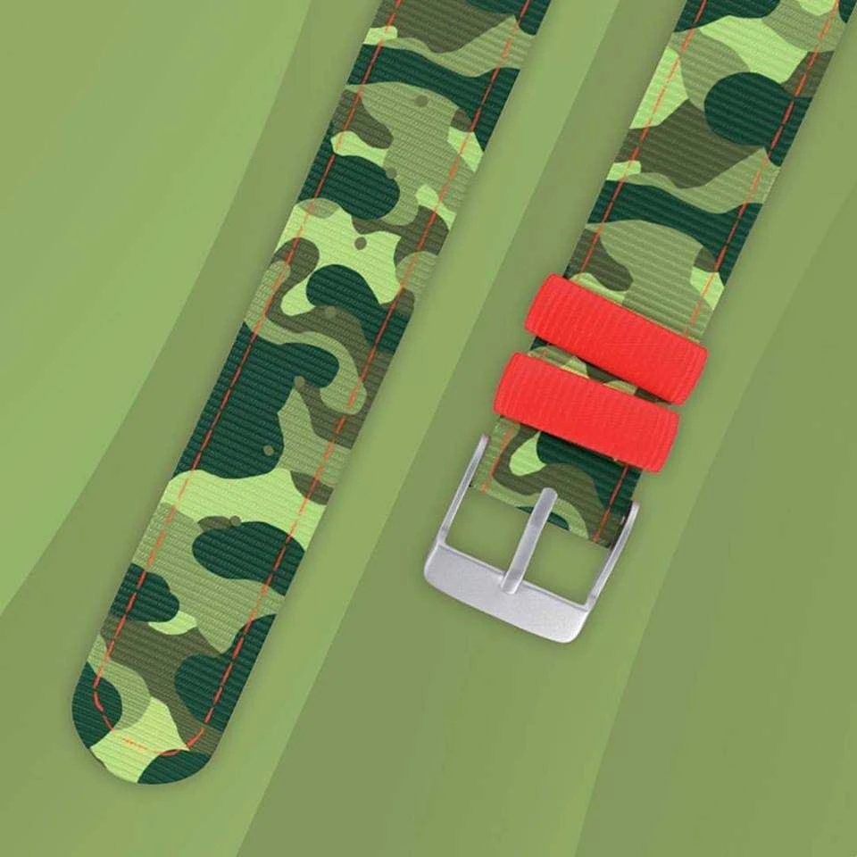 Bracelet Pour Montre - Jungle Camo - Twistiti 3 Bracelet Pour Montre - Jungle Camo - Twistiti