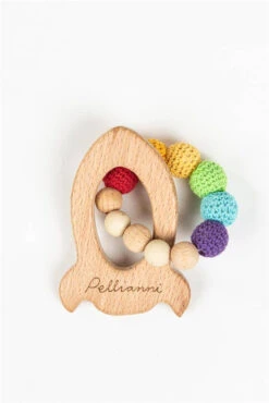 Anneau De Dentition Rainbow Fusée Pellianni