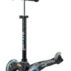Mini Micro Deluxe Black Grey Micro Mobility -BéBé Maison Magasin cc6ee98d0889cb0eac5d4120590f