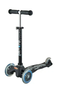 Mini Micro Deluxe Black Grey Micro Mobility