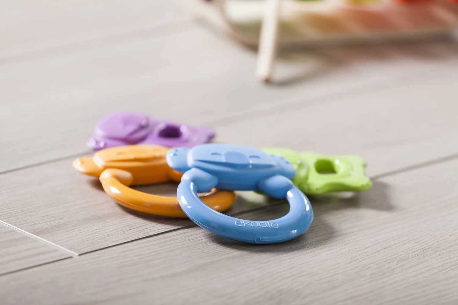 Anneau De Dentition Rond Biodégradable - Purple - Ekoala 3 Anneau De Dentition Rond Biodégradable - Purple - Ekoala