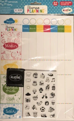 Stampo Planning Semainier - Aladine