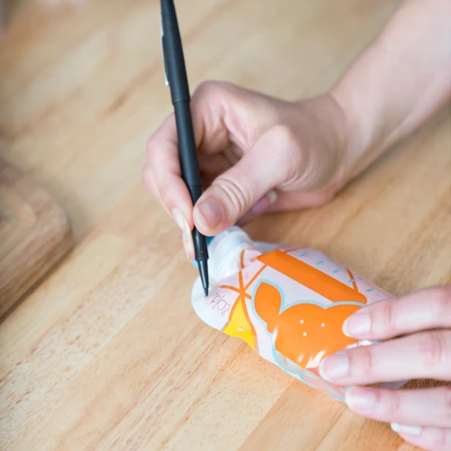 Kit Complet De Gourdes Foodii™ Réutilisables Babymoov 4 Kit Complet De Gourdes Foodii™ Réutilisables Babymoov – Image 2