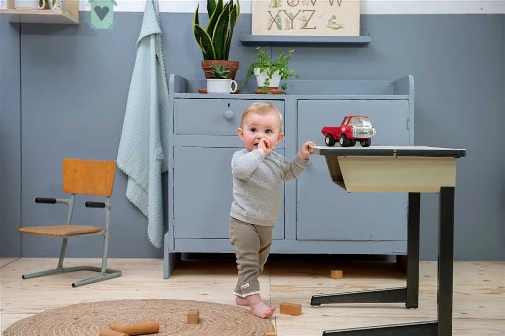 Pantalon En Coton Fiji - Soft Baby Blue - Koeka 4 Pantalon En Coton Fiji - Soft Baby Blue - Koeka – Image 2