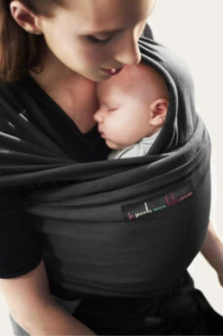 Echarpe Longue Original Noir Poche Noire Love Radius JPMBB