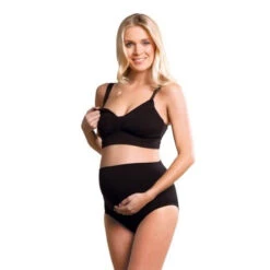 Soutien-gorge D’allaitement à Armatures Gel GelWire™ Sans Coutures - Noir - Carriwell
