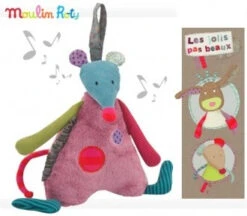 Souris Musicale Jolis Pas Beaux - Moulin Roty
