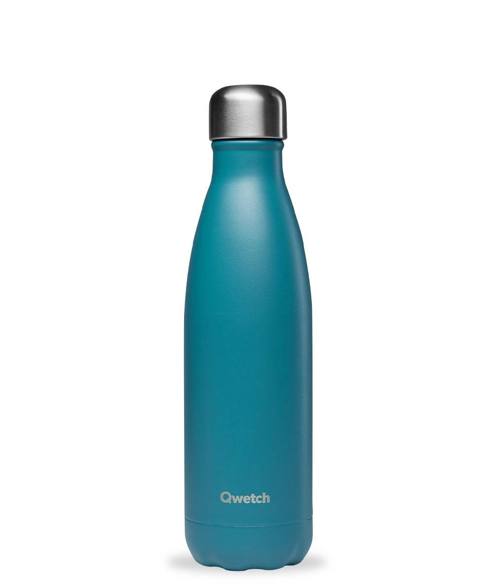 Bouteille Isotherme 500ml Bleu Canard Matt Qwetch 3 Bouteille Isotherme 500ml Bleu Canard Matt Qwetch